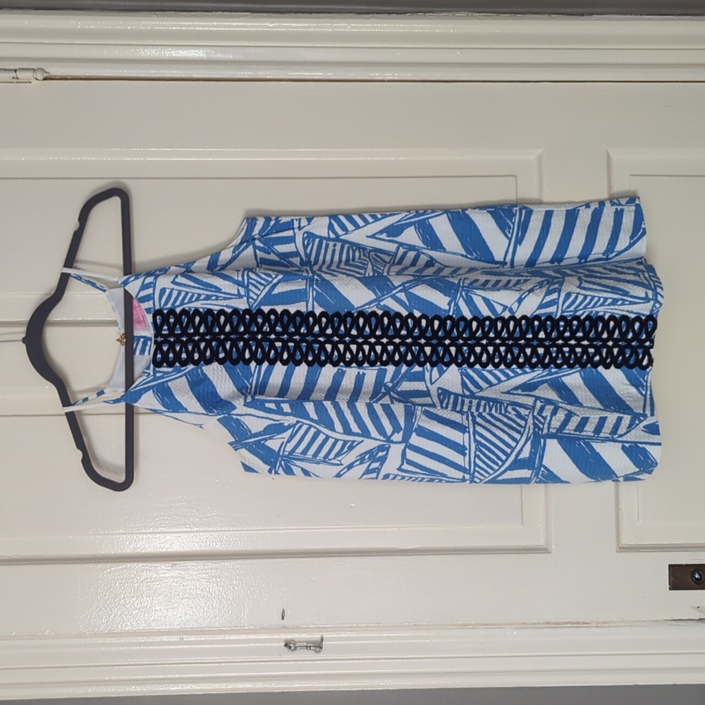 EUC Lilly Pulitzer Sailboat Print Dress